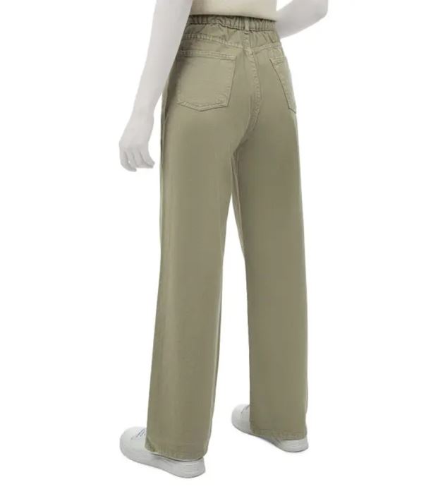 شلوار کتان نیم بگ قد 105 الا