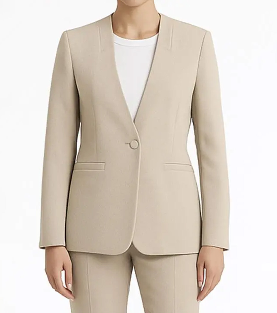 کت کوتاه بدون یقه