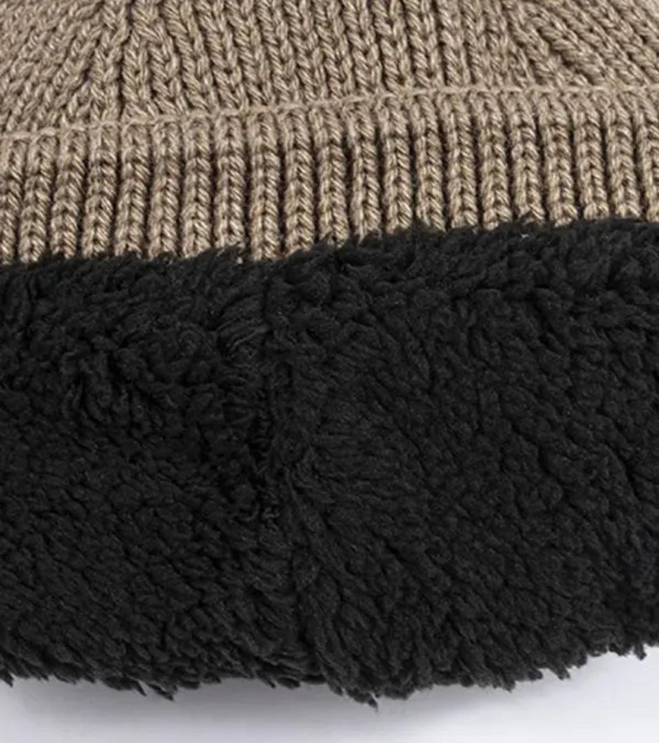 کلاه بافت ساده