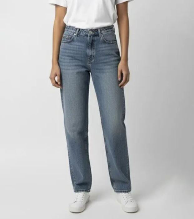 شلوار جین نیم بگ